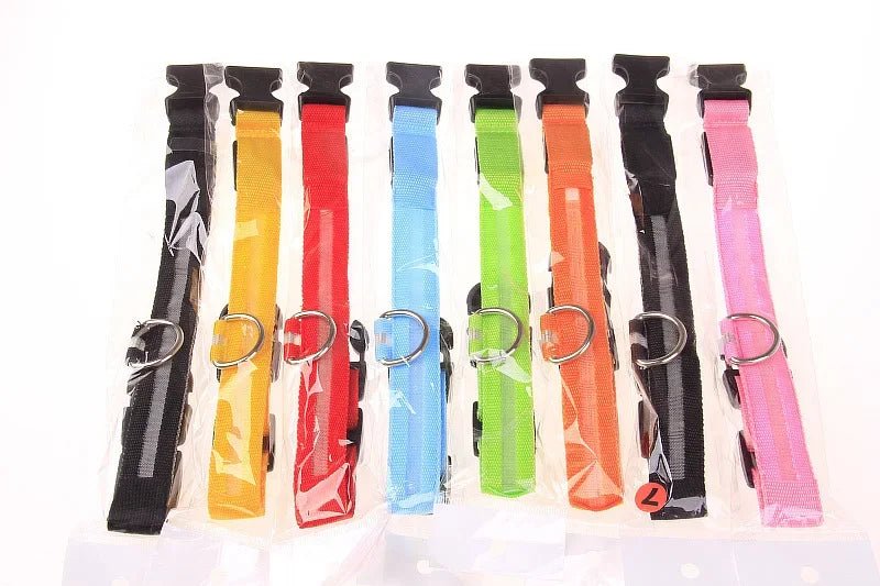 LED Dog Leash – Glow in the Dark Night Safety Reflective Leash for Dogs - Mivyoo