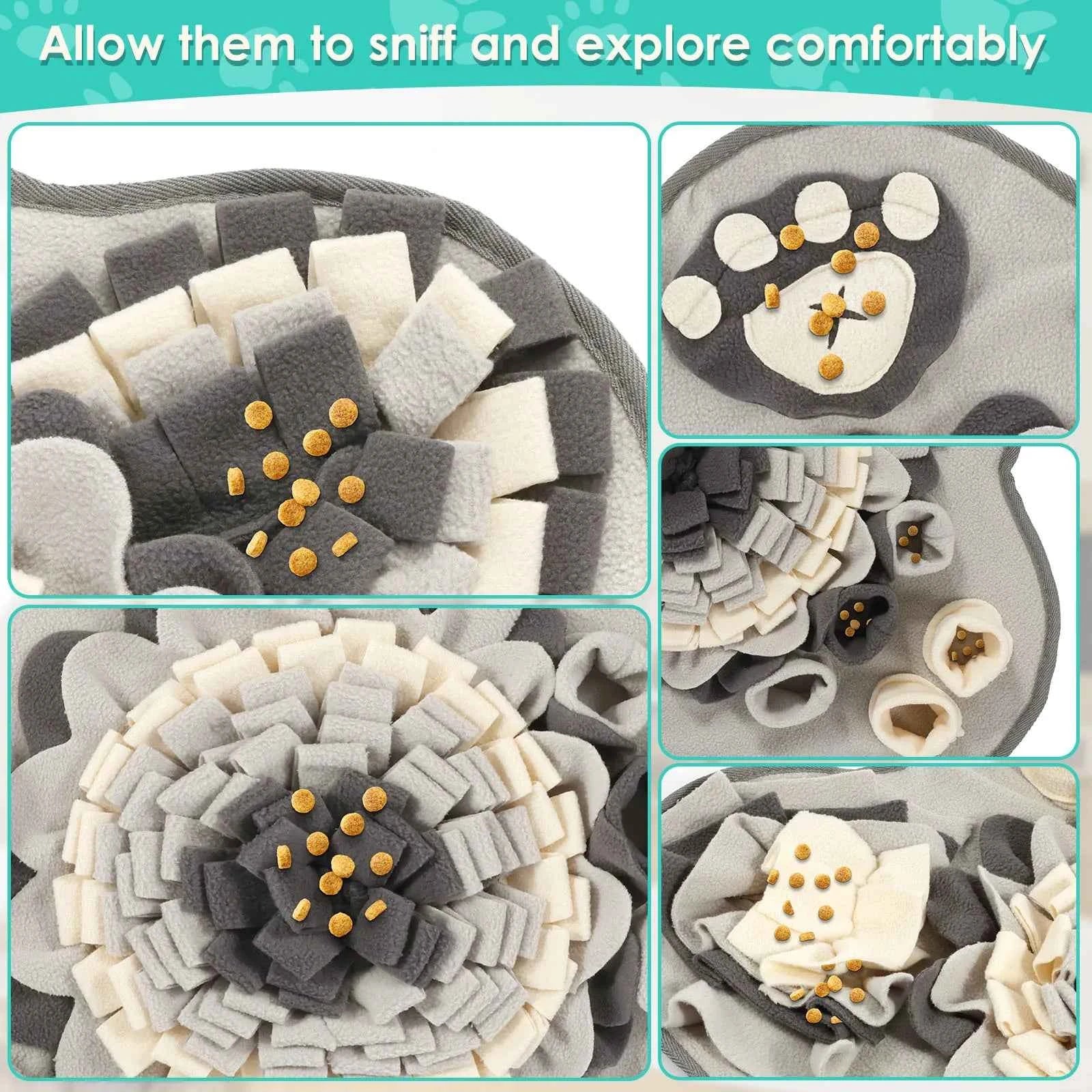 Dog Snuffle Mat – Anxiety Relief Feeding Toy - Mivyoo