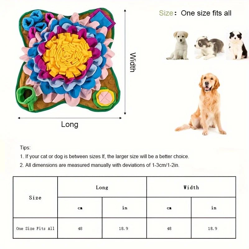Snuffle Mat for Dogs – Feeding & Stress Relief Toy - Mivyoo