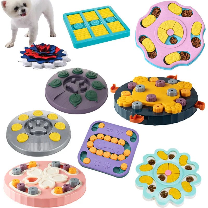 Dog Puzzle Feeder – Interactive Slow Feeding Toy - Mivyoo