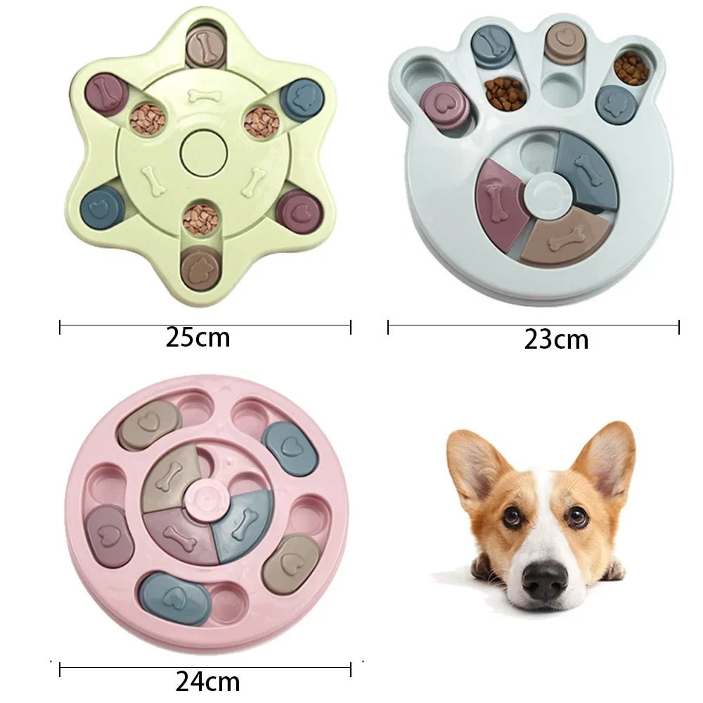 Dog Puzzle Feeder – Interactive Slow Feeding Toy - Mivyoo