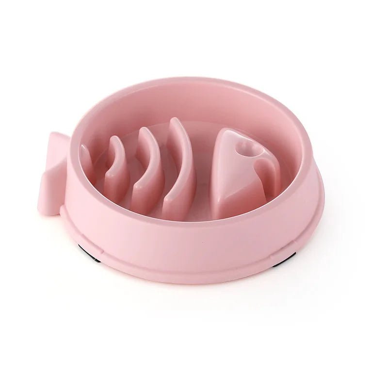 Slow Feeder Dog & Cat Bowl – Anti - Choking Non - Slip Healthy Feeding Bowl - Mivyoo