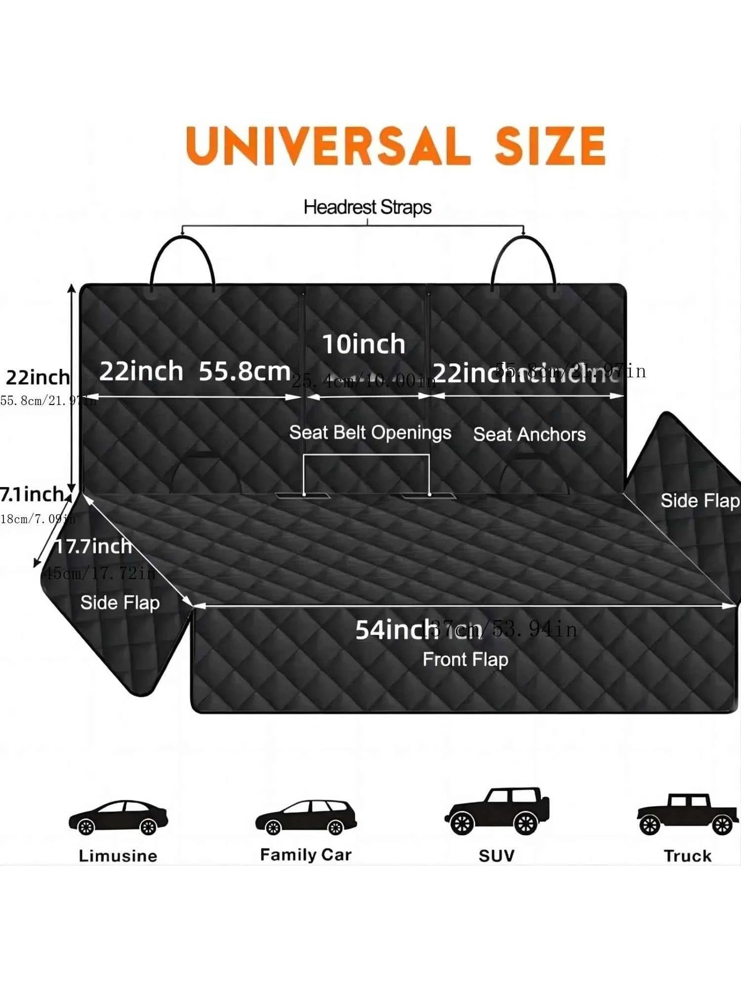 Waterproof Dog Car Seat Cover – Travel Protector - Mivyoo