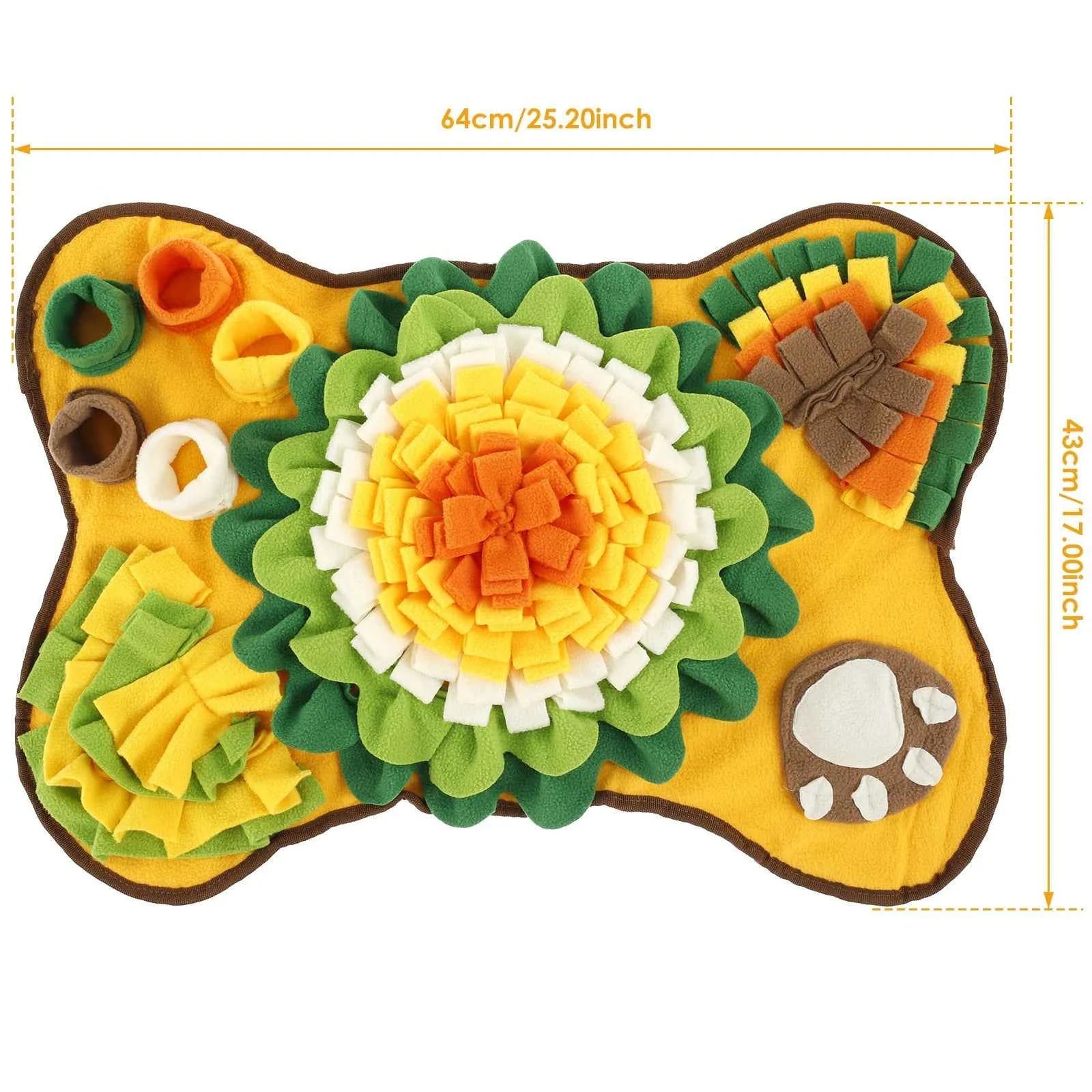 Dog Snuffle Mat – Anxiety Relief Feeding Toy - Mivyoo