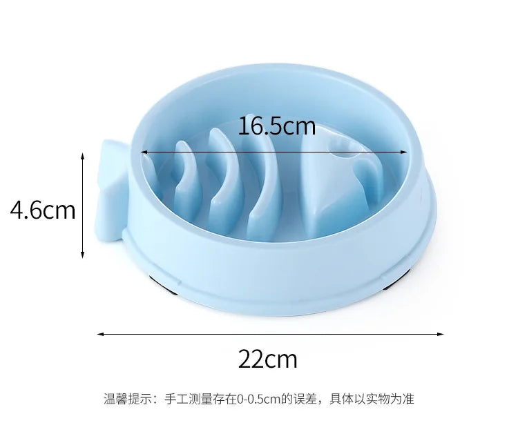 Slow Feeder Dog Bowl – Anti-Choking Non-Slip Feeding Bowl