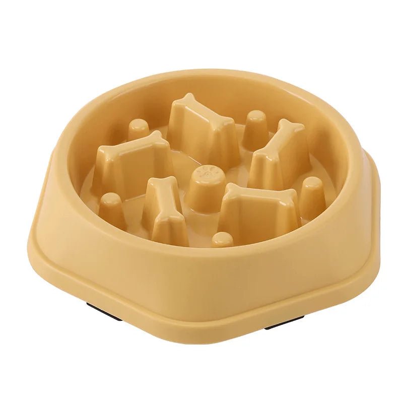 Slow Feeder Dog & Cat Bowl – Anti - Choking Non - Slip Healthy Feeding Bowl - Mivyoo