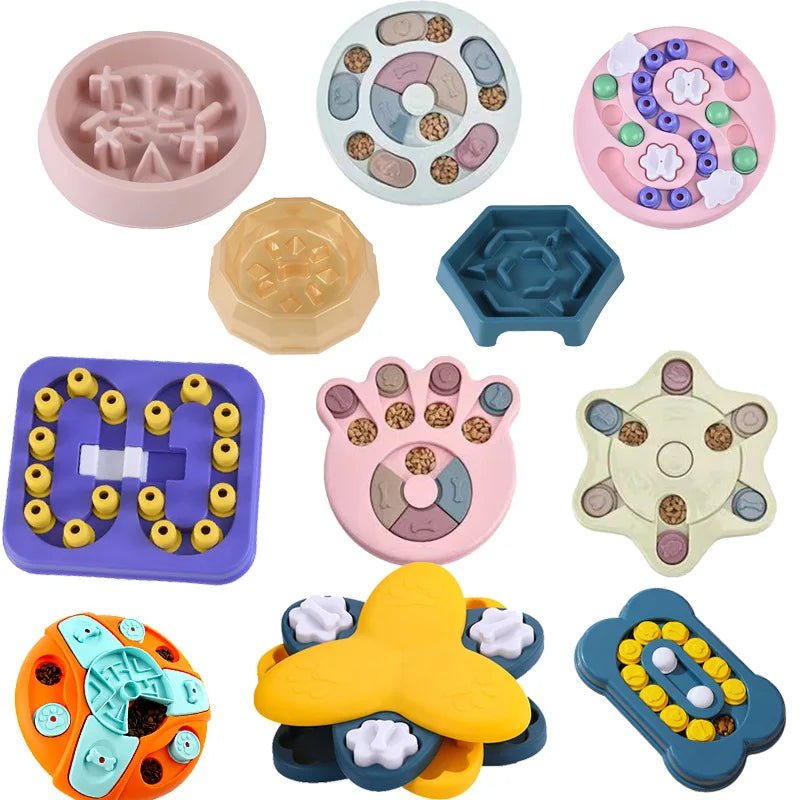Interactive Dog Puzzle Feeder – Slow Feeding Toy for Mental Stimulation & Healthy Eating - Mivyoo