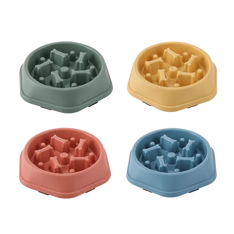 Slow Feeder Dog Bowl – Anti-Choking Non-Slip Feeding Bowl